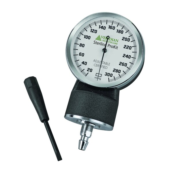 ProKit Aneroid Sphygmomanometer With Sprague Scope, Adult, Teal